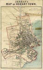 Map Hobart town