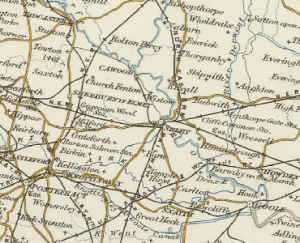 Selby wistow garforth map